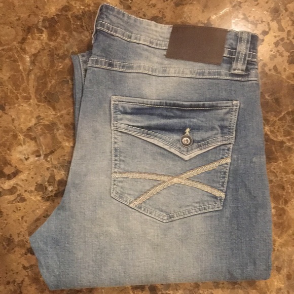 T.K. Axel Stretch Slim Boot Cut Jeans size W36 X L30 - Picture 6 of 14